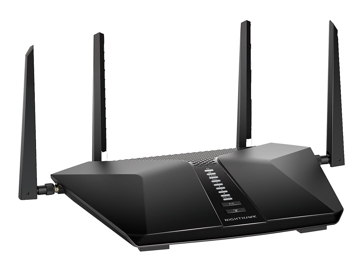 Bib 4808 Router Netgear Nighthawk AC4200 Dual Band WiFi 6 Gaming Router, Black ...