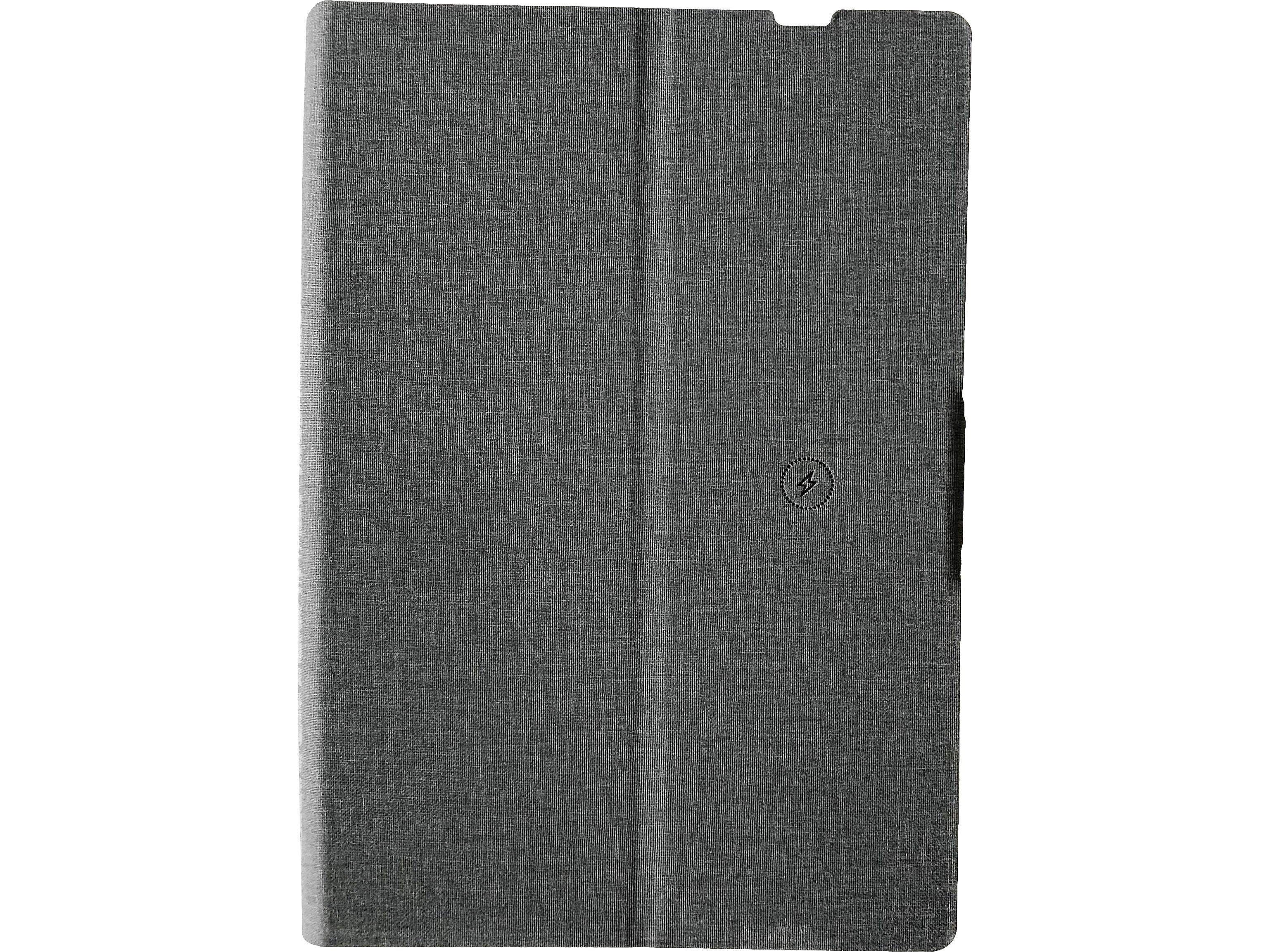Nicci Wireless Charging Notebook, Gray