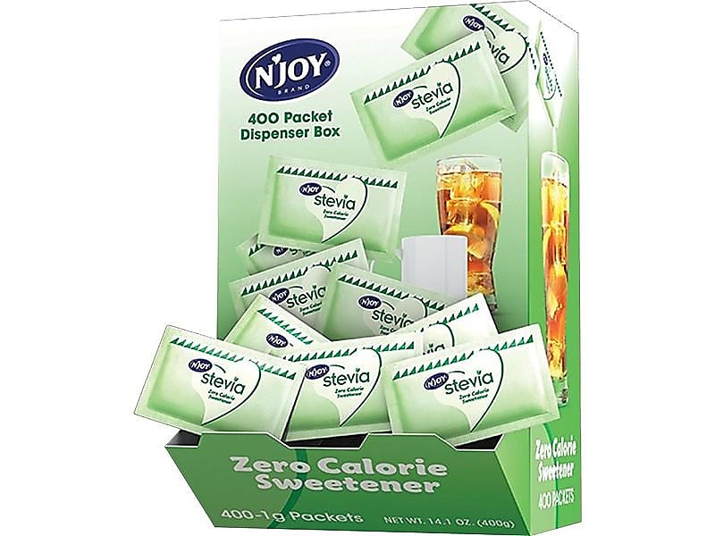 N'Joy Stevia Artificial Sweeteners, 400/Box