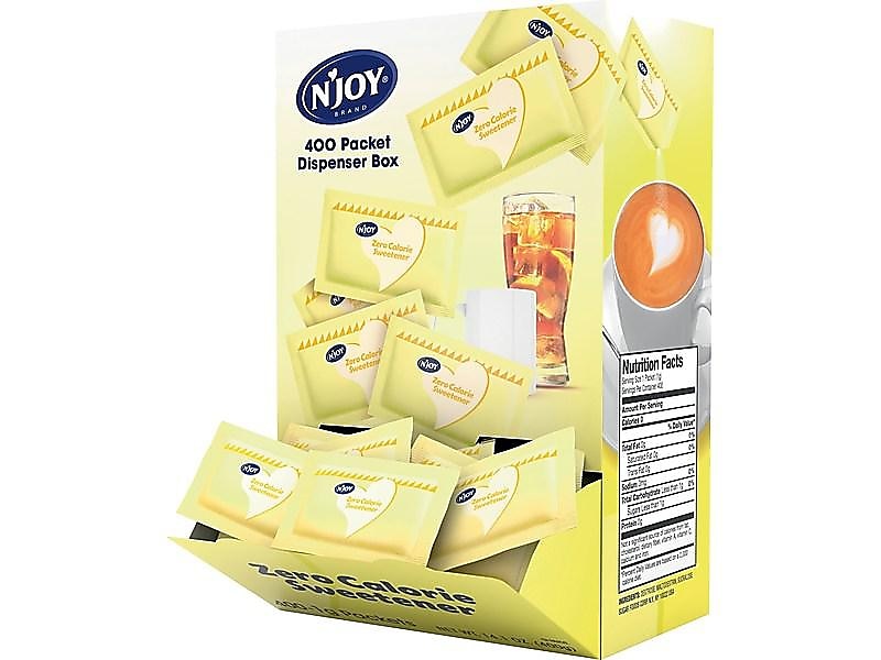 N'Joy Sucralose Artificial Sweeteners, 400/Box
