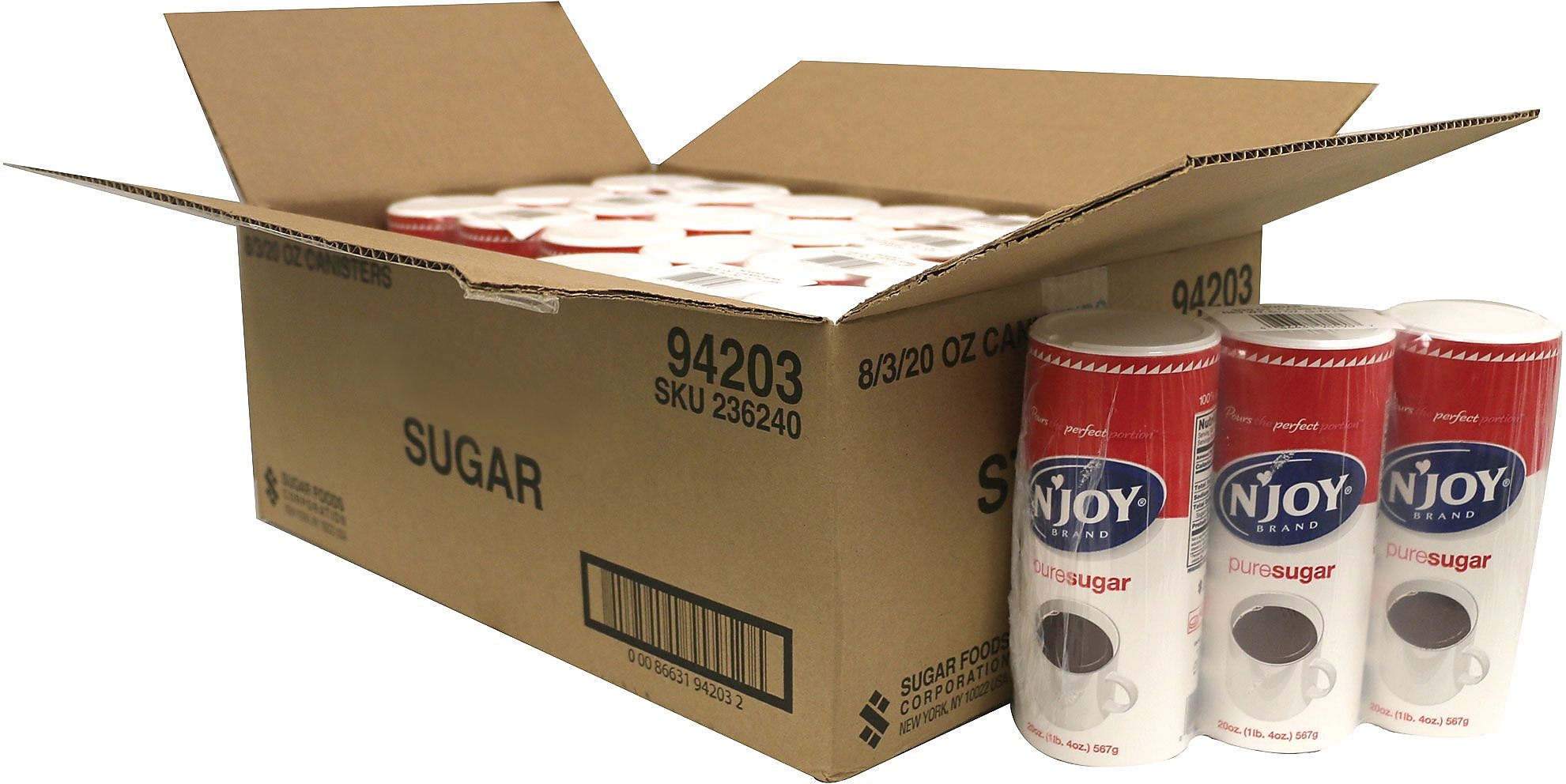 N'Joy Sugar, Pack of 24