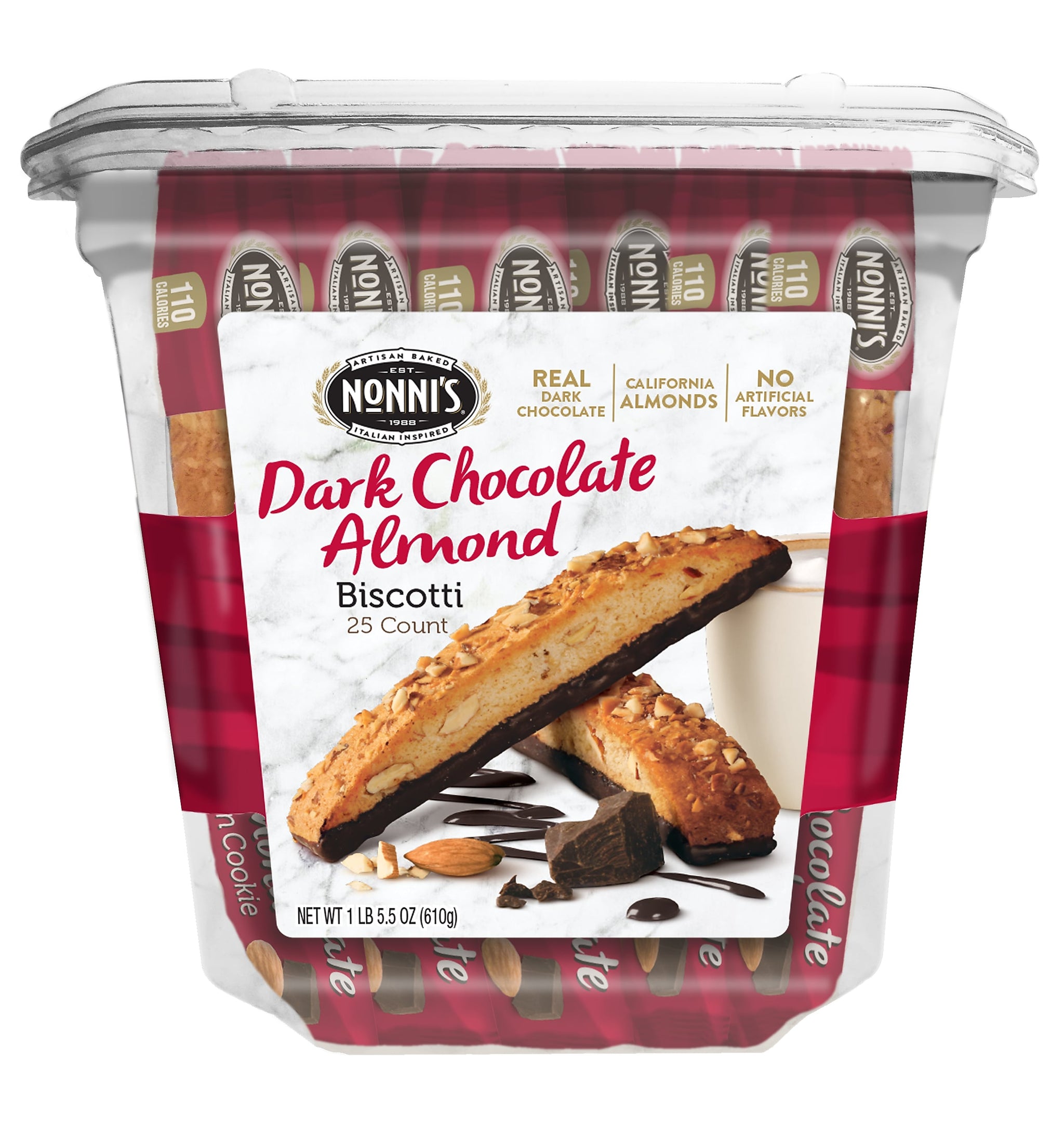 Nonni's Dark Chocolate Biscotti, 21.5 oz.,