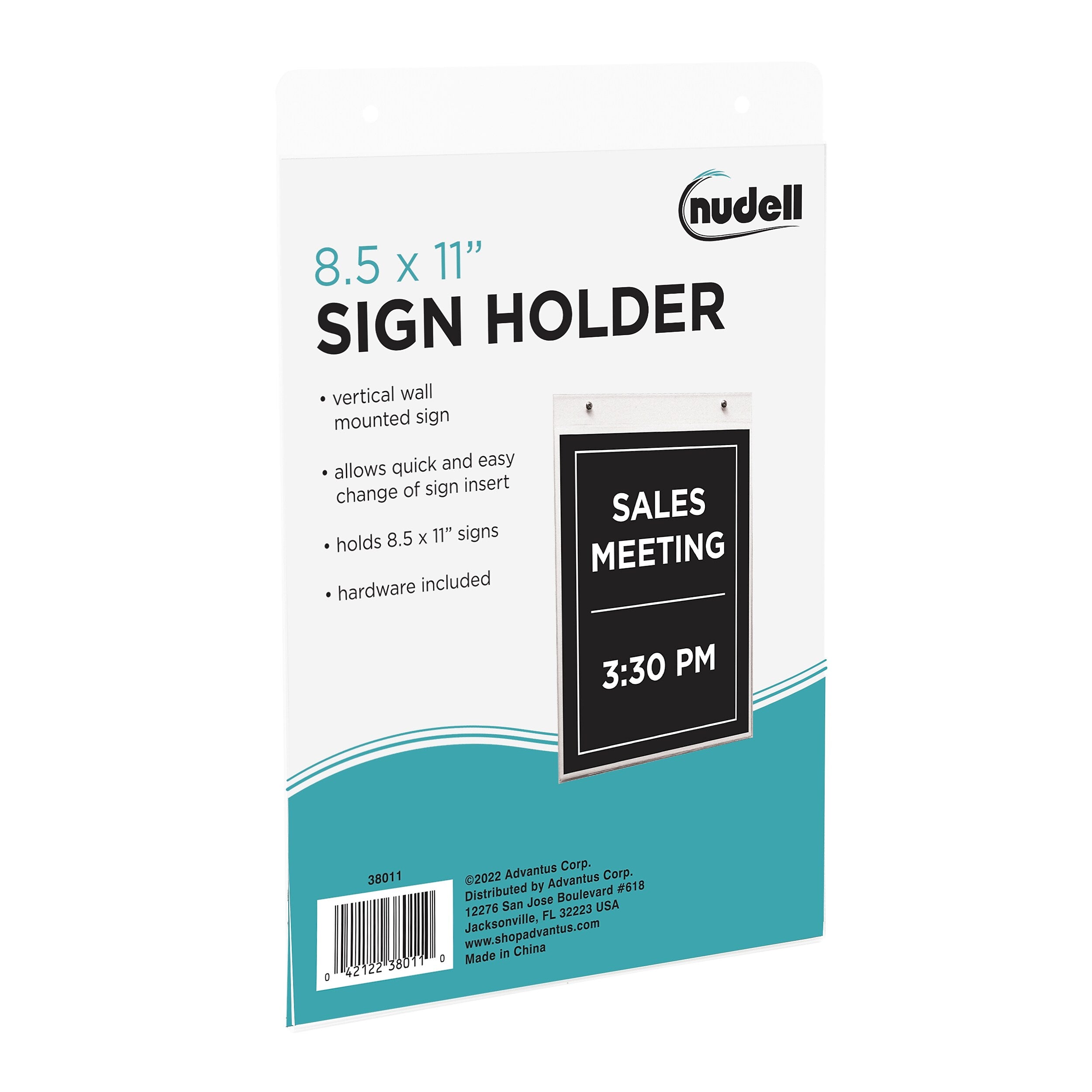 NuDell Sign Holder, 8.5