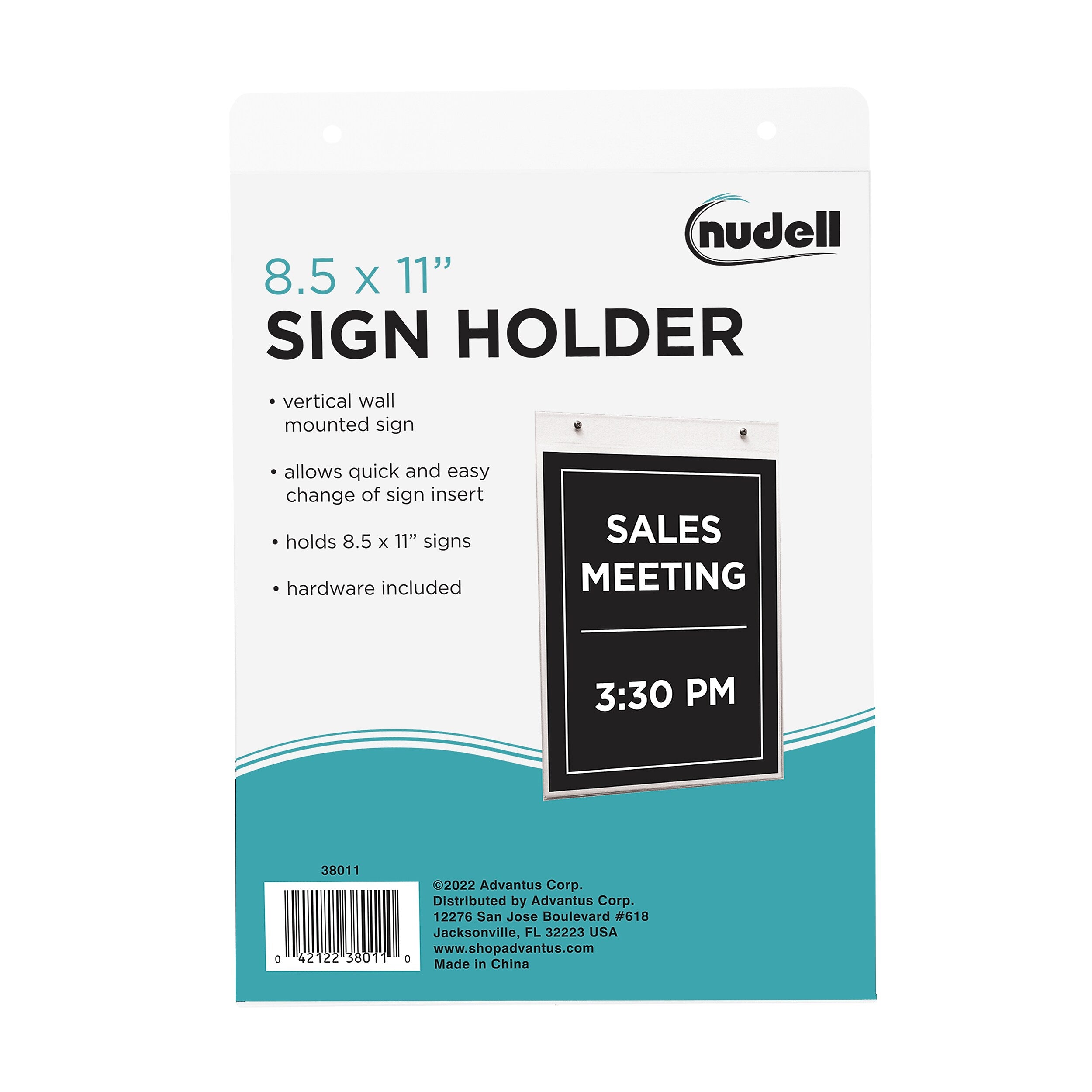 NuDell Sign Holder, 8.5