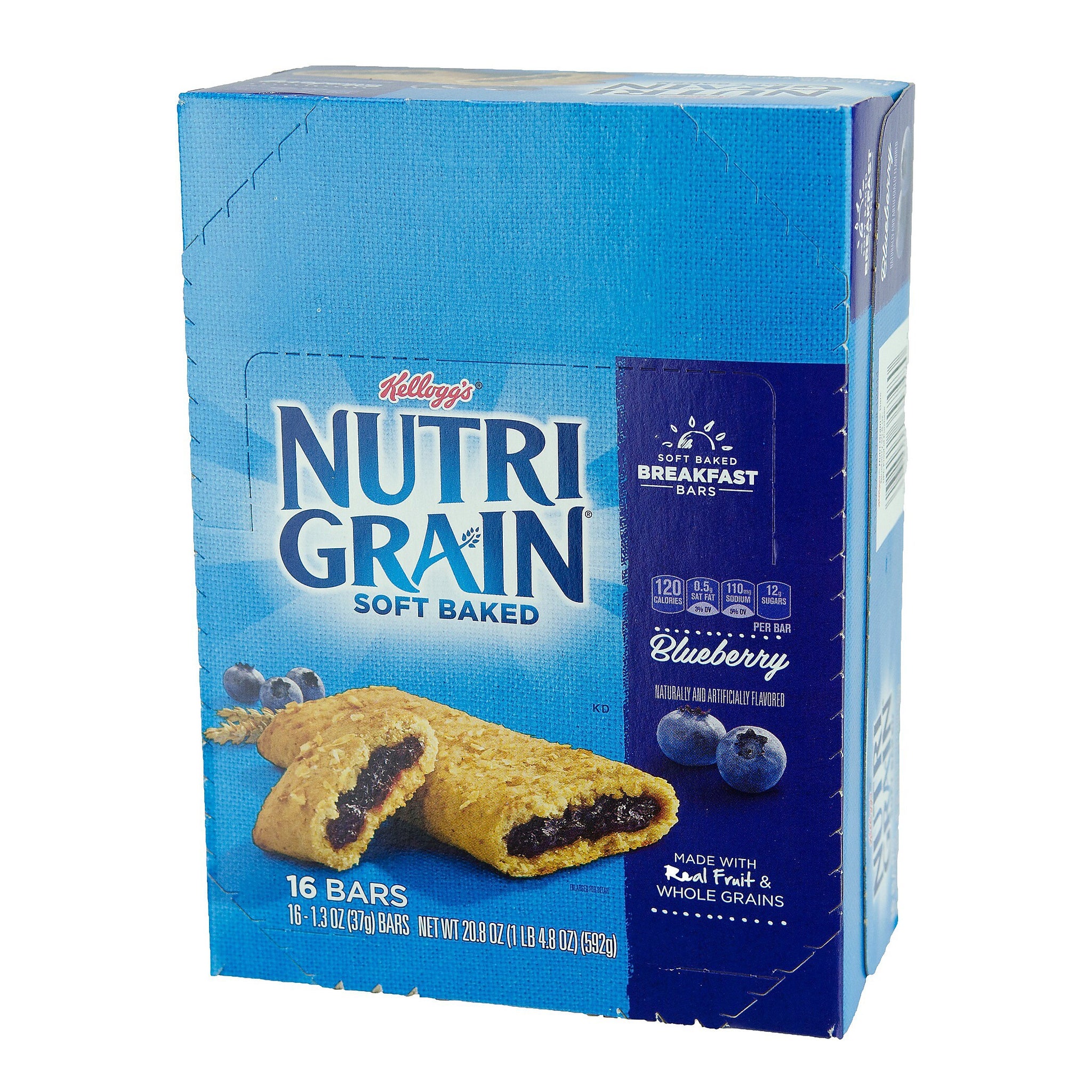 Nutri-Grain Blueberry Breakfast Bar, 1.3 oz., 16 Bars/Box