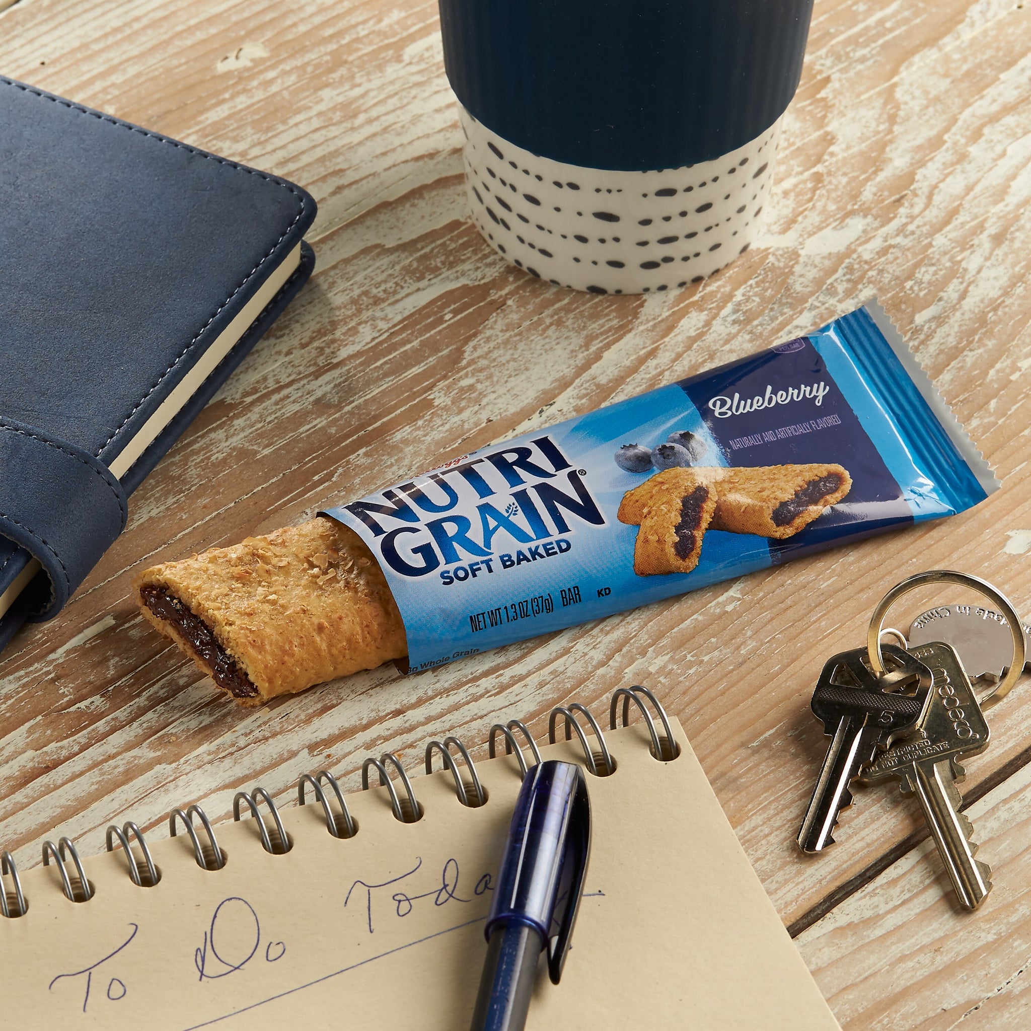 Nutri-Grain Blueberry Breakfast Bar, 1.3 oz., 16 Bars/Box