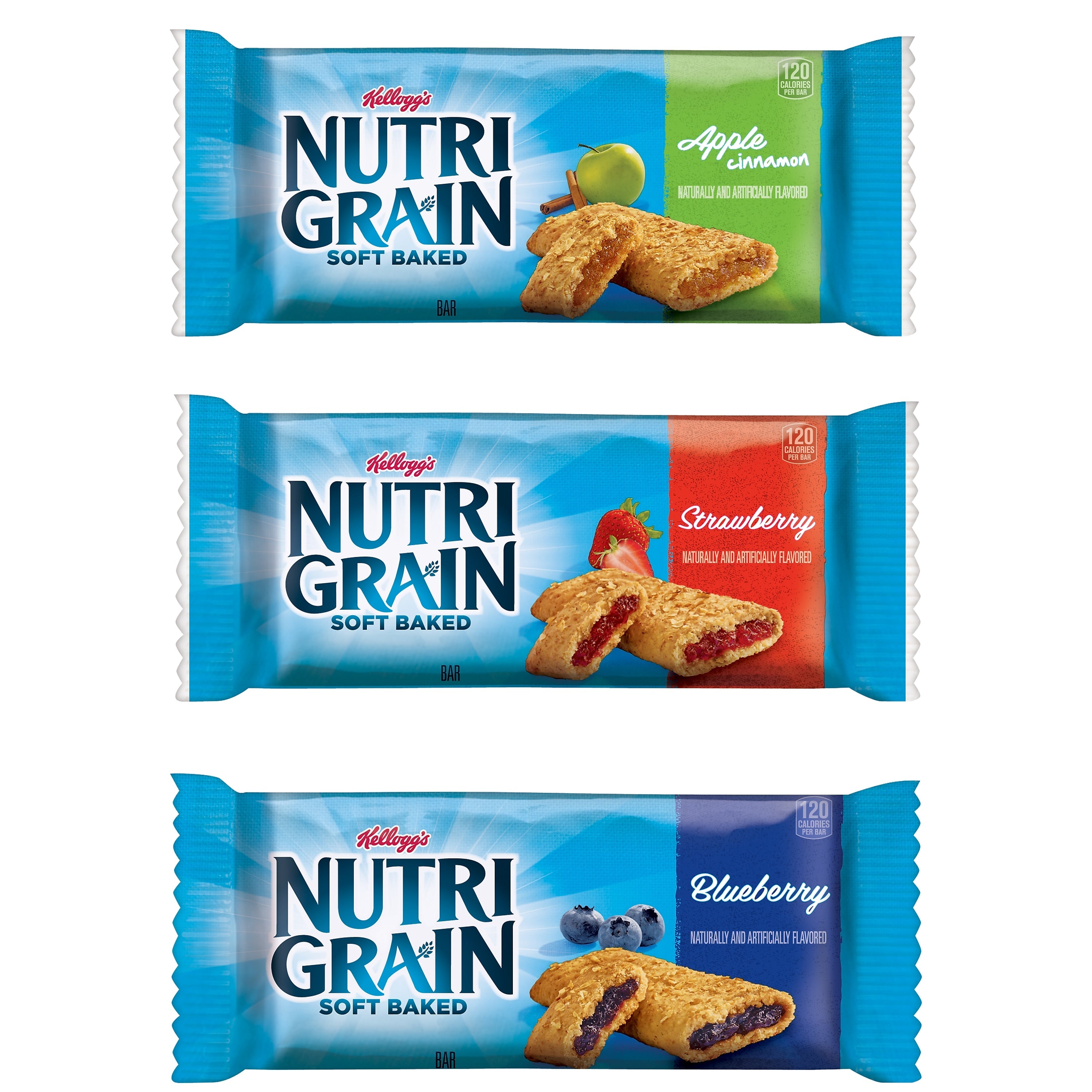 Nutri-Grain Breakfast Bar Variety Pack, 1.3 oz., 48 Bars/Box