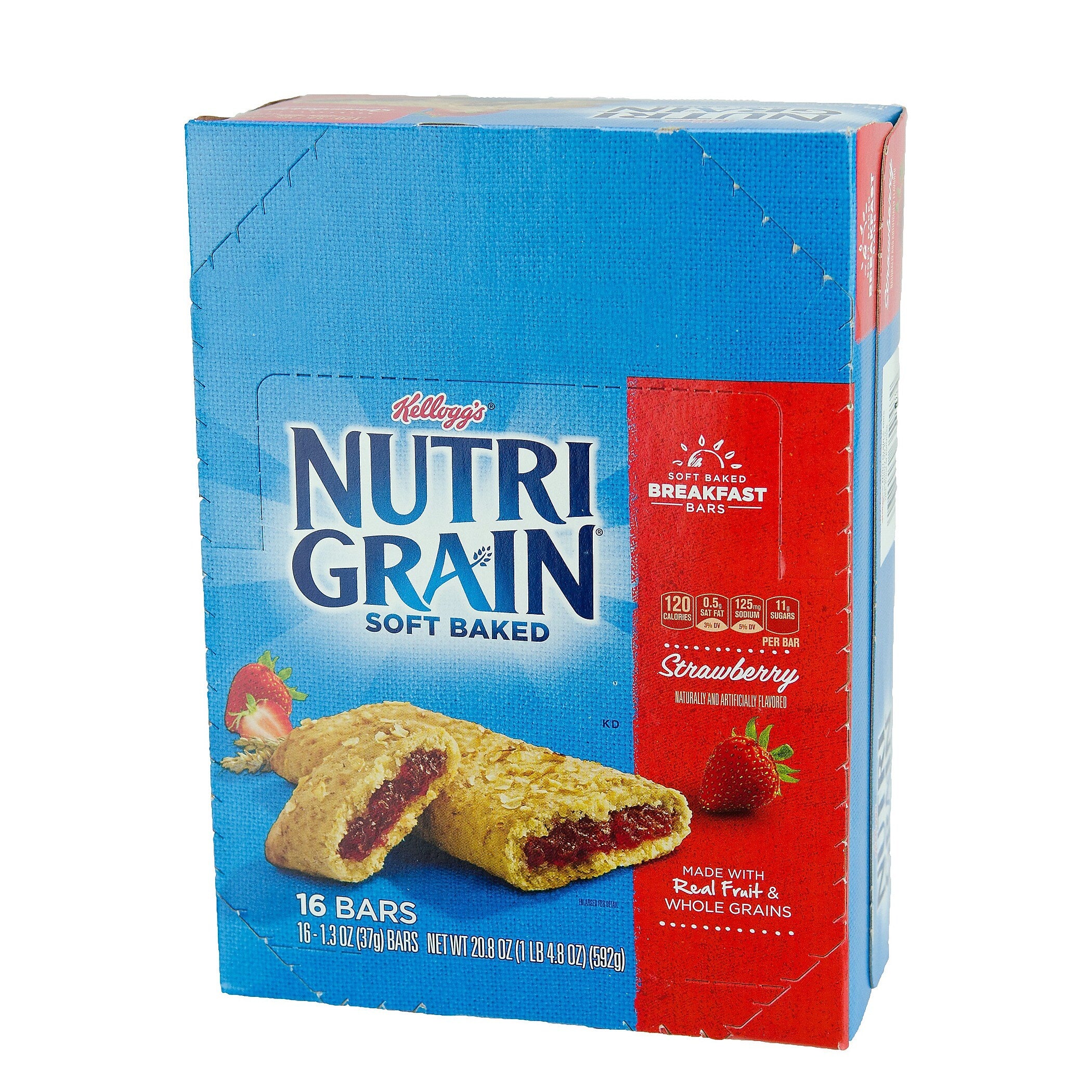 Nutri-Grain Strawberry Breakfast Bar, 1.3 oz., 16 Bars/Box