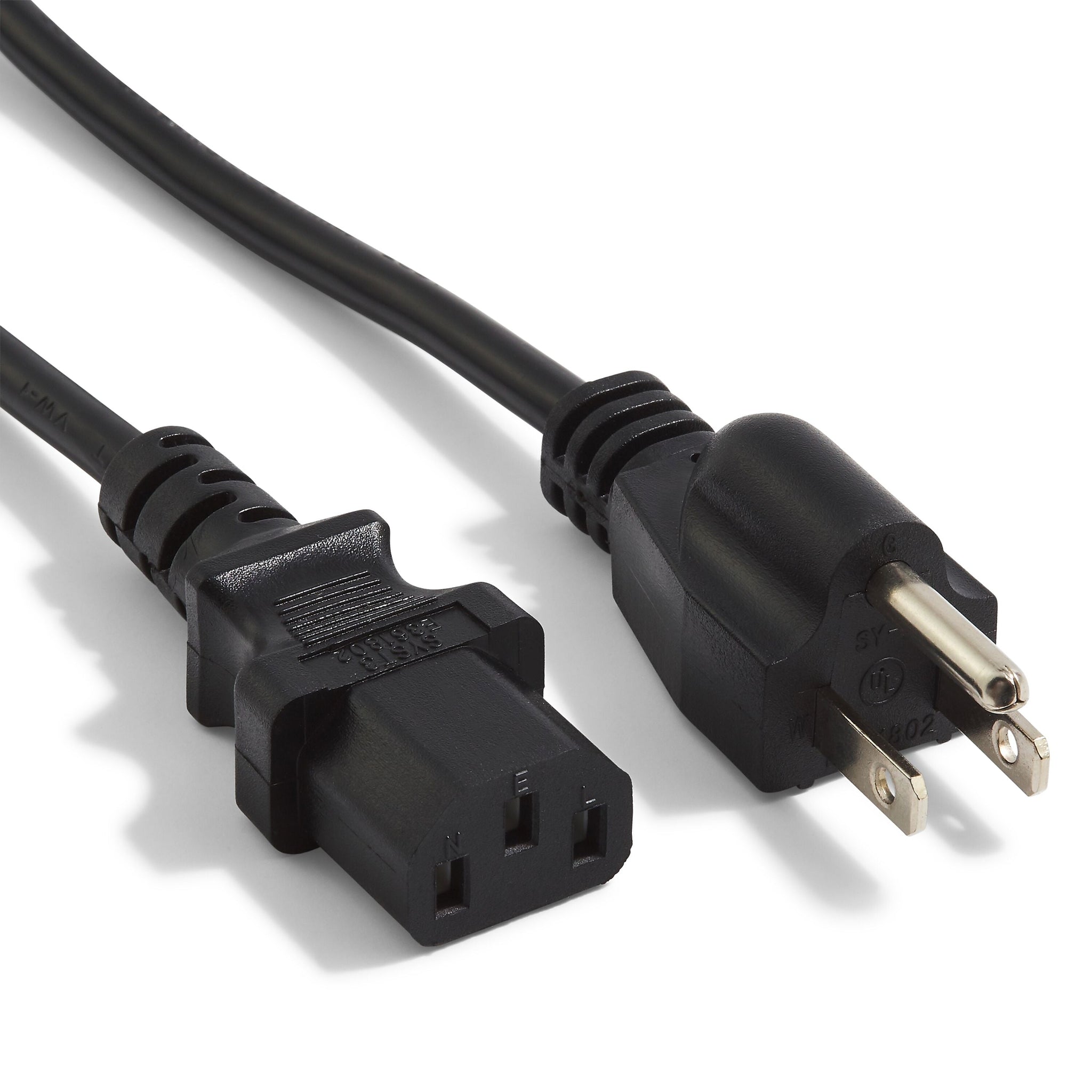 NXT Technologies 6' Desktop/Monitor Power Cord, Black