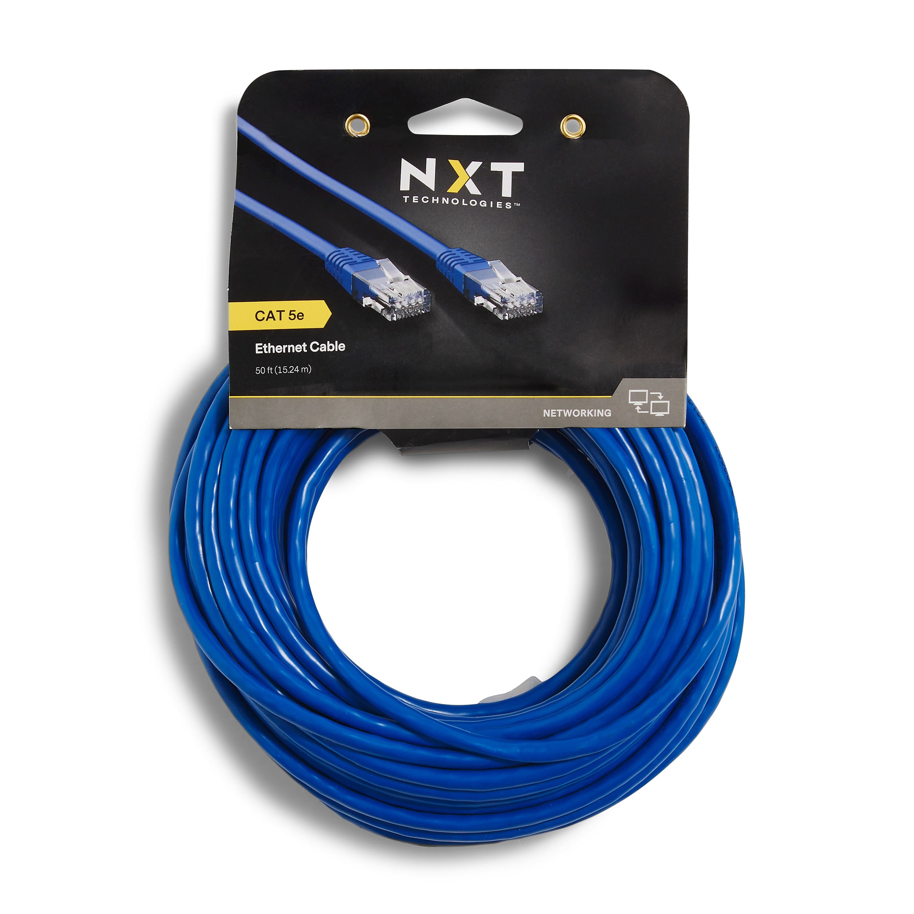 NXT Technologies™ NX29775 50' CAT-5e Cable, Blue