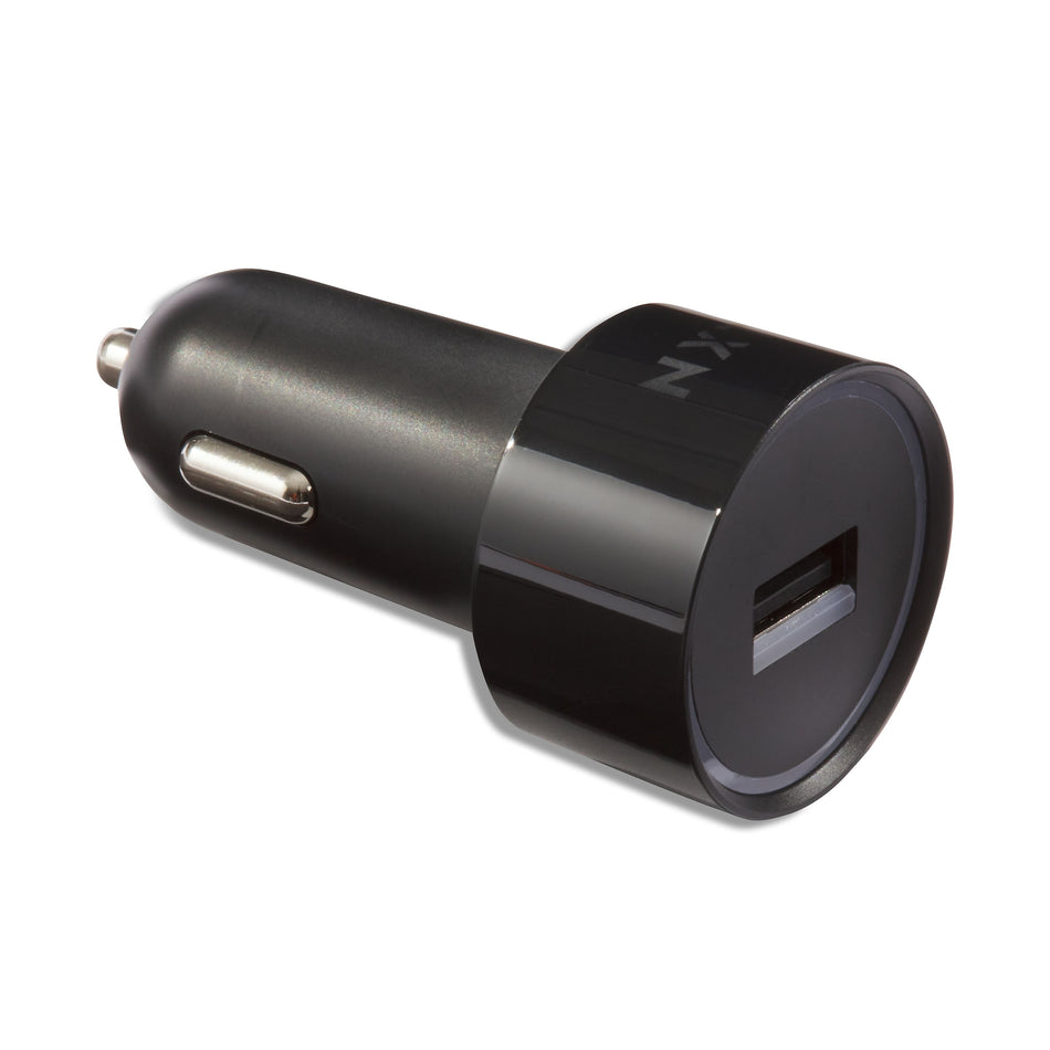 NXT Technologies™ Universal 1 USB Port Car Charger, Black