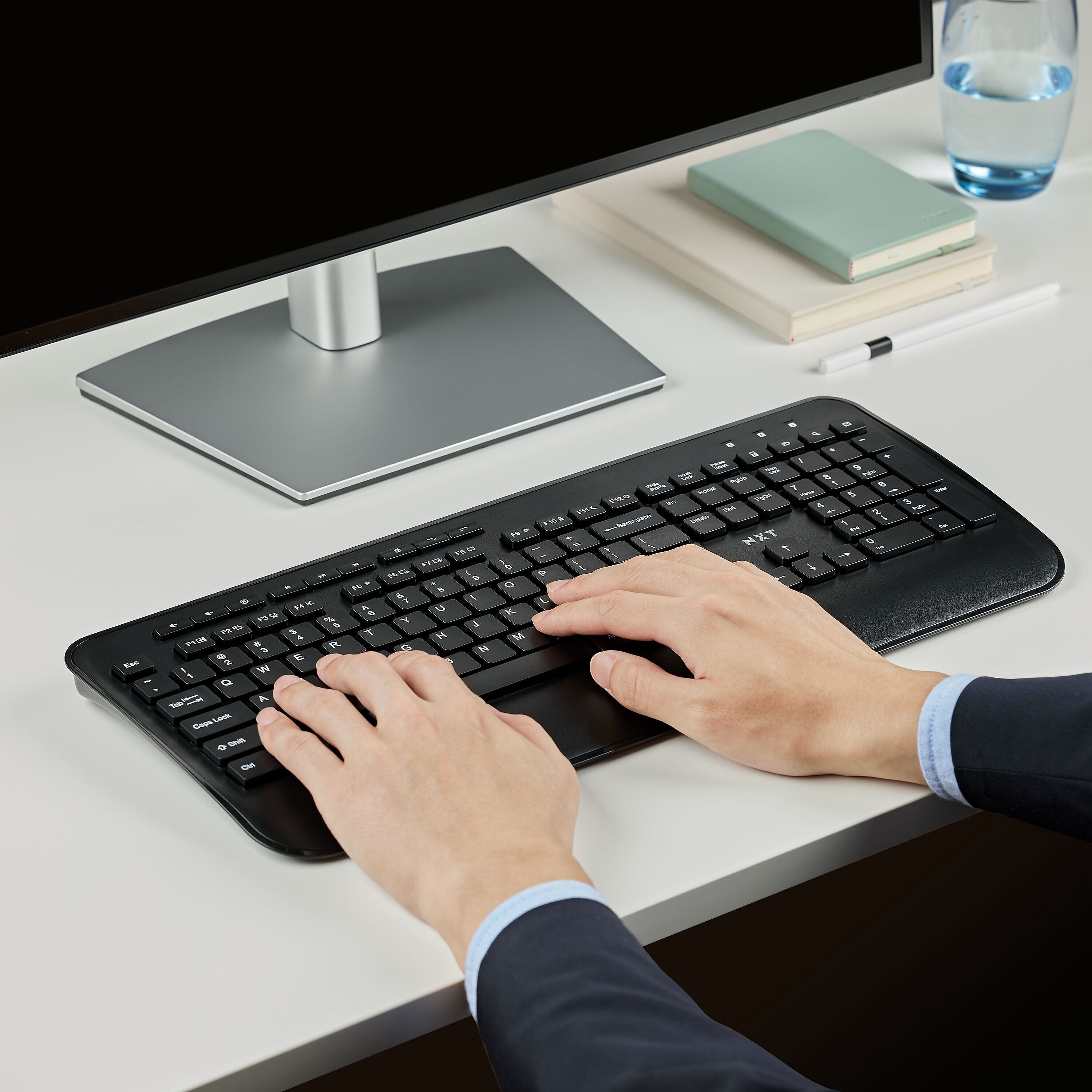 NXT Technologies™ Wireless Comfort Keyboard, Black