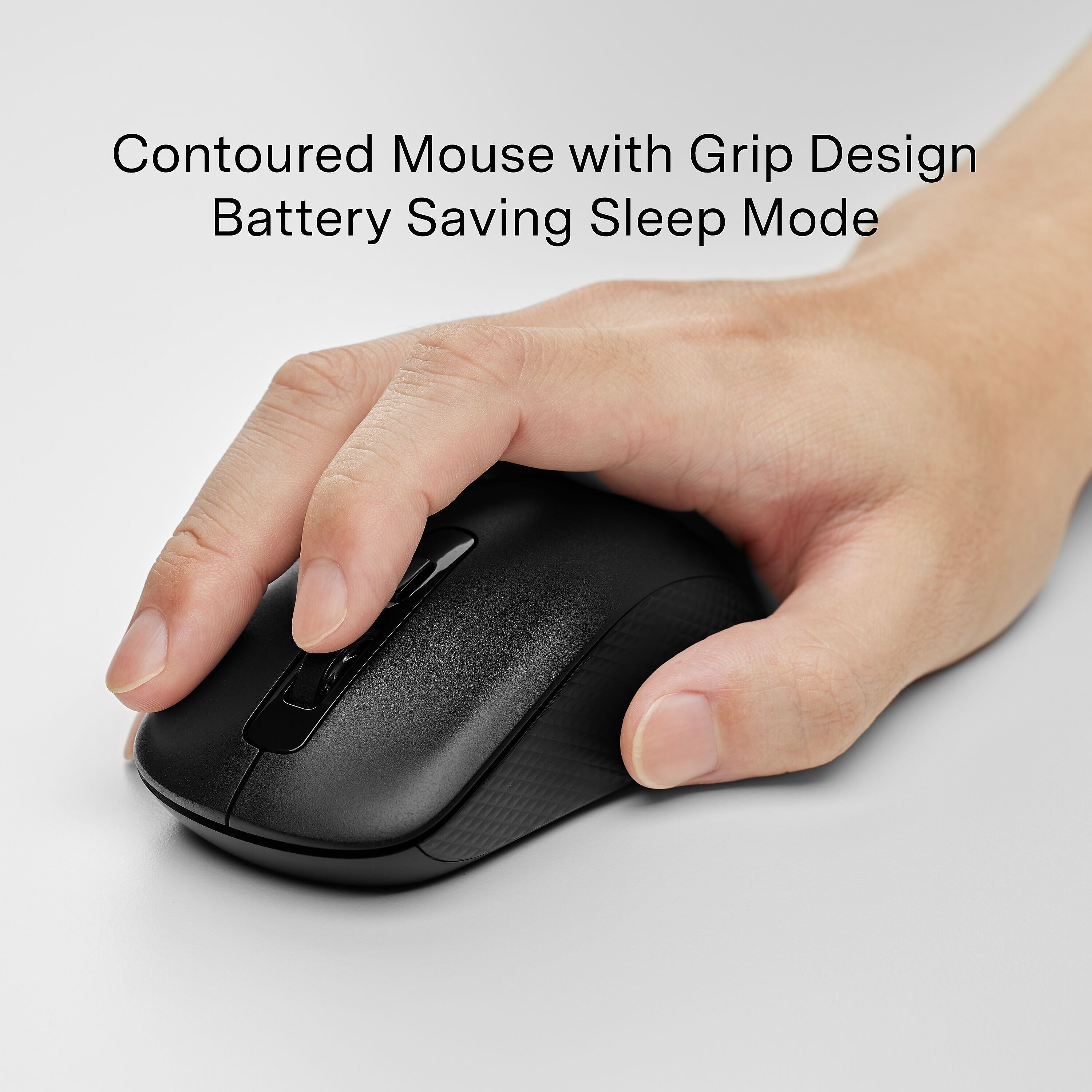 NXT Technologies™ Wireless Keyboard and Optical Mouse Combo, Black