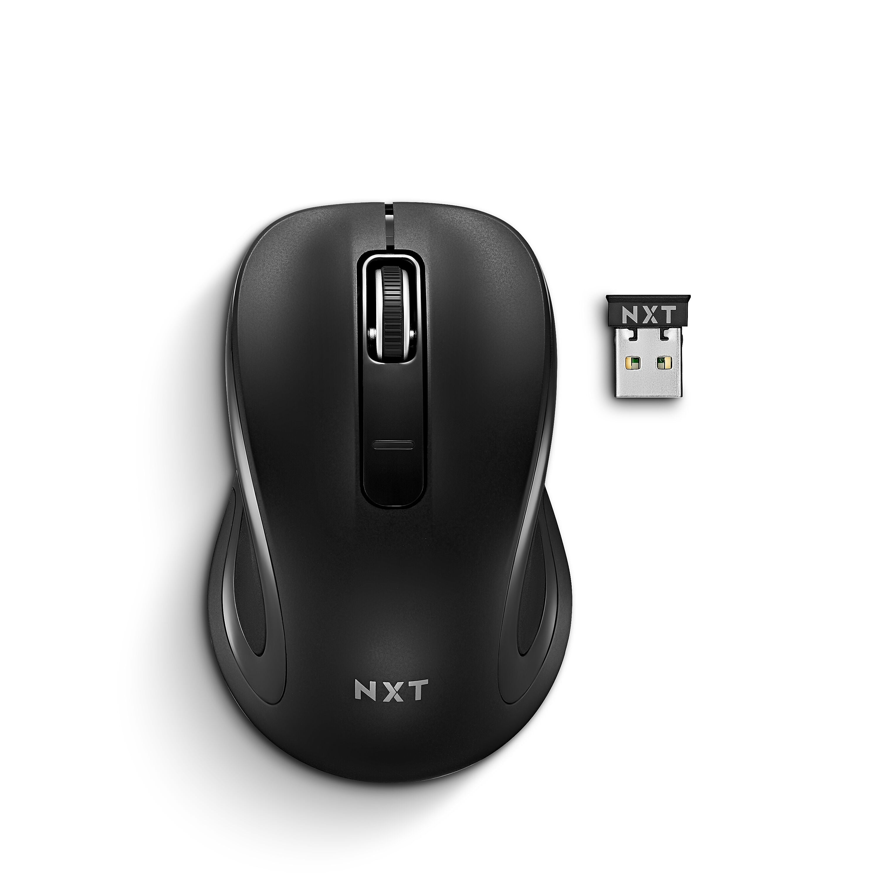 NXT Technologies™ Wireless Optical USB Mouse, Black, 5/Box