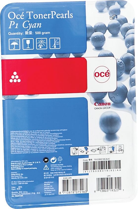 Oce P1 Cyan High Yield Toner Cartridge