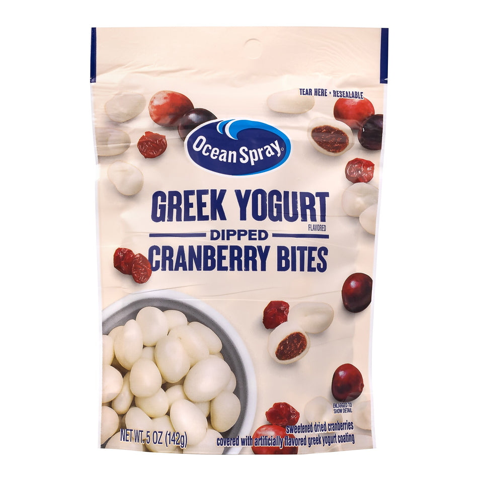 Ocean Spray Greek Yogurt Dipped Cranberry Bites, 5.0 oz, 12/Pack