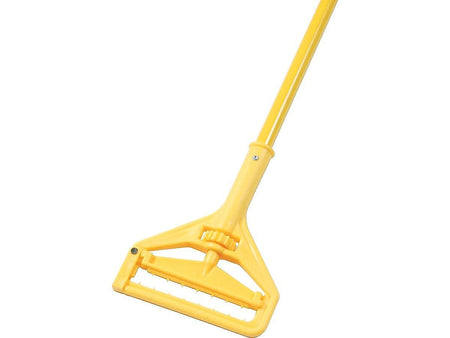 O'Dell 60" Vinyl Coated Aluminum Wet Mop Handle, Yellow