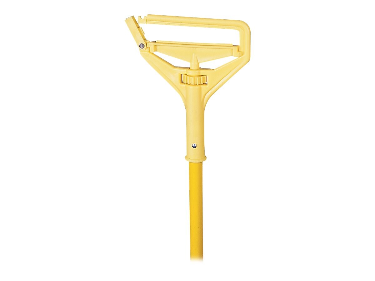 O'Dell 60" Vinyl Coated Aluminum Wet Mop Handle, Yellow