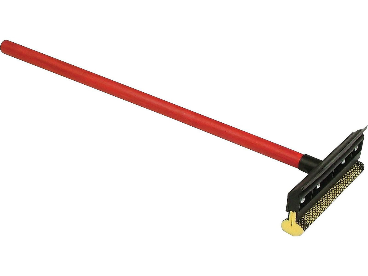 O'Dell 8" Window Squeegee, Red/Black