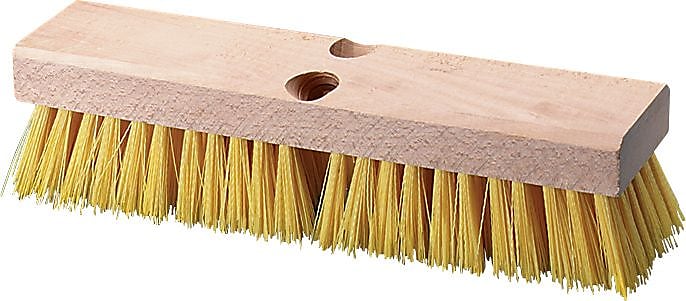 O'Dell Deck Brush, Cream Polypropylene