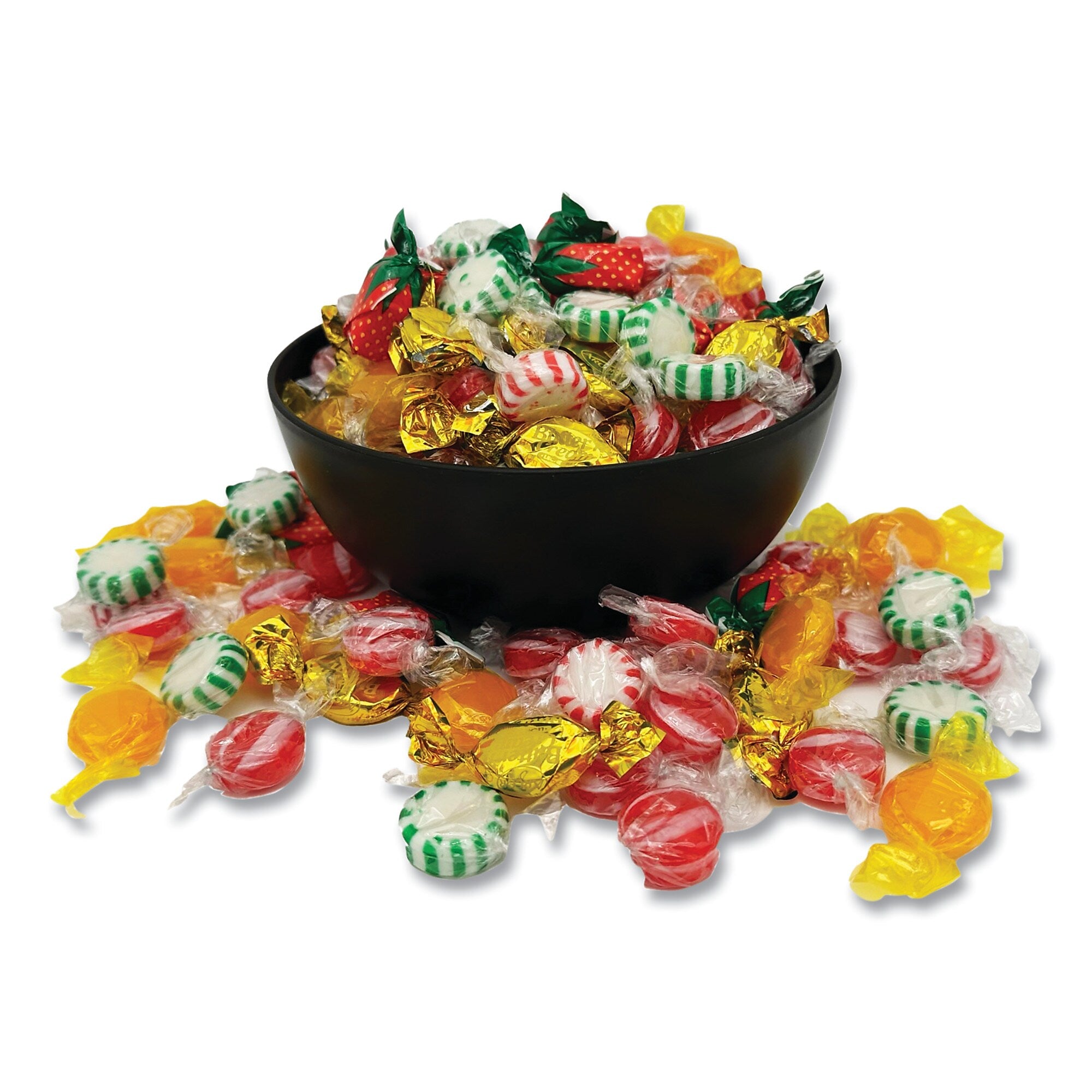 Office Snax Individually Wrapped Candy Assortments, Assorted Flavors, 5 lb Box