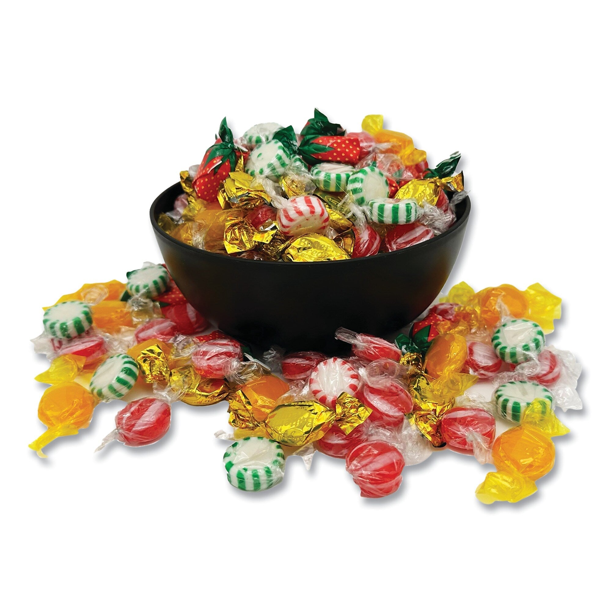 Office Snax Individually Wrapped Candy Assortments, Assorted Flavors, 5 lb Box