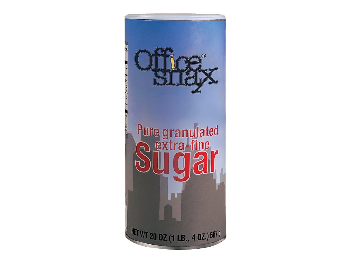 Office Snax Sugar, Canister