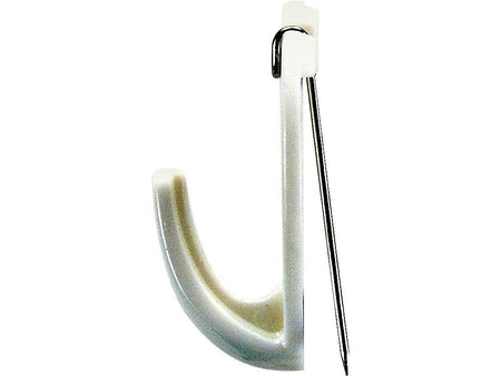 Officemate Cubicle Hooks, White, 5/Pack