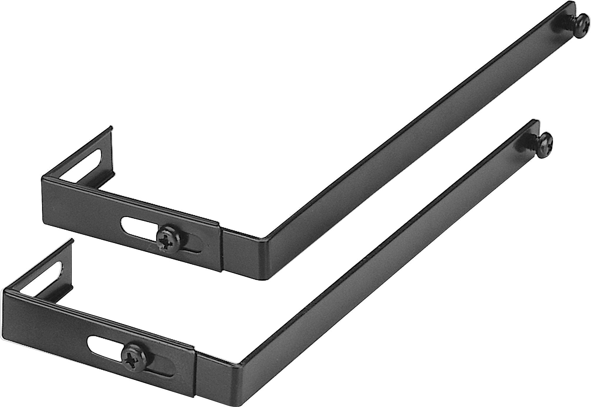 Officemate Metal Partition/Wall File Hangers, Black