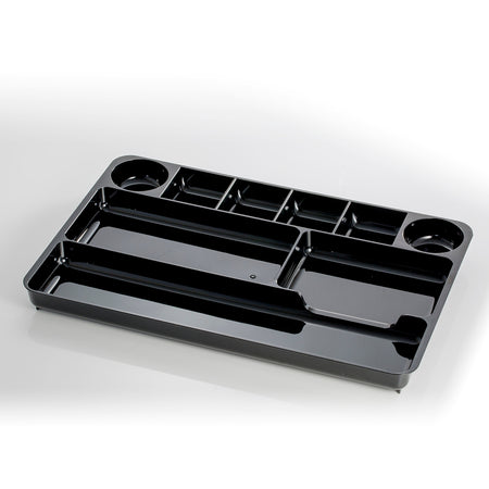 Officemate Recycled Plastic Drawer Organizer, Black