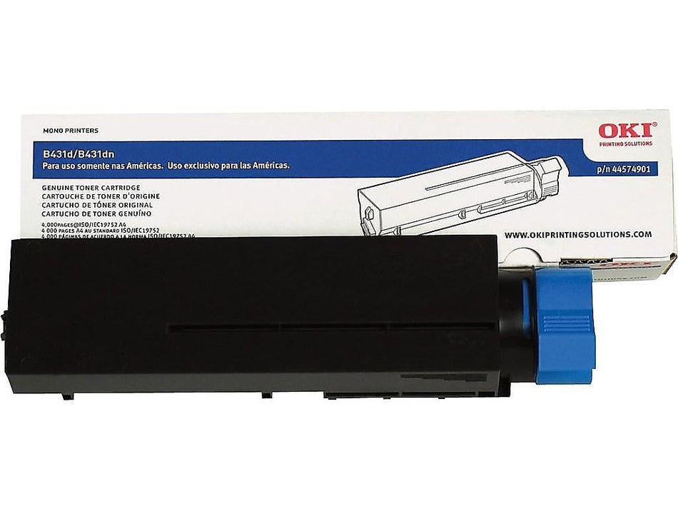 OKI 44574901 Black High Yield Toner Cartridge