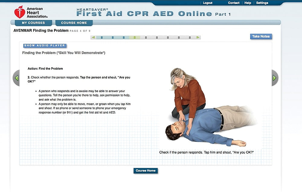 Online First Aid, CPR & AED Training for Adults & Children, 8 Person Minimum