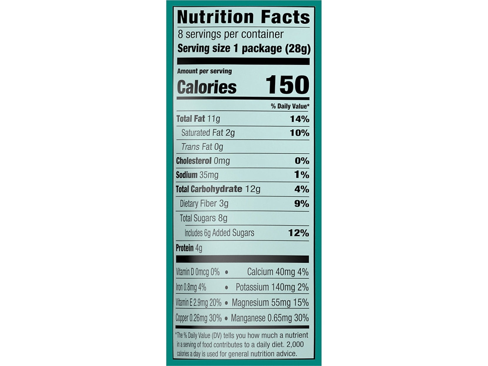 Orchard Valley Harvest All Good Antioxidant Mix, 8 oz., 8 Bags/Pack, 8 Packs/Carton