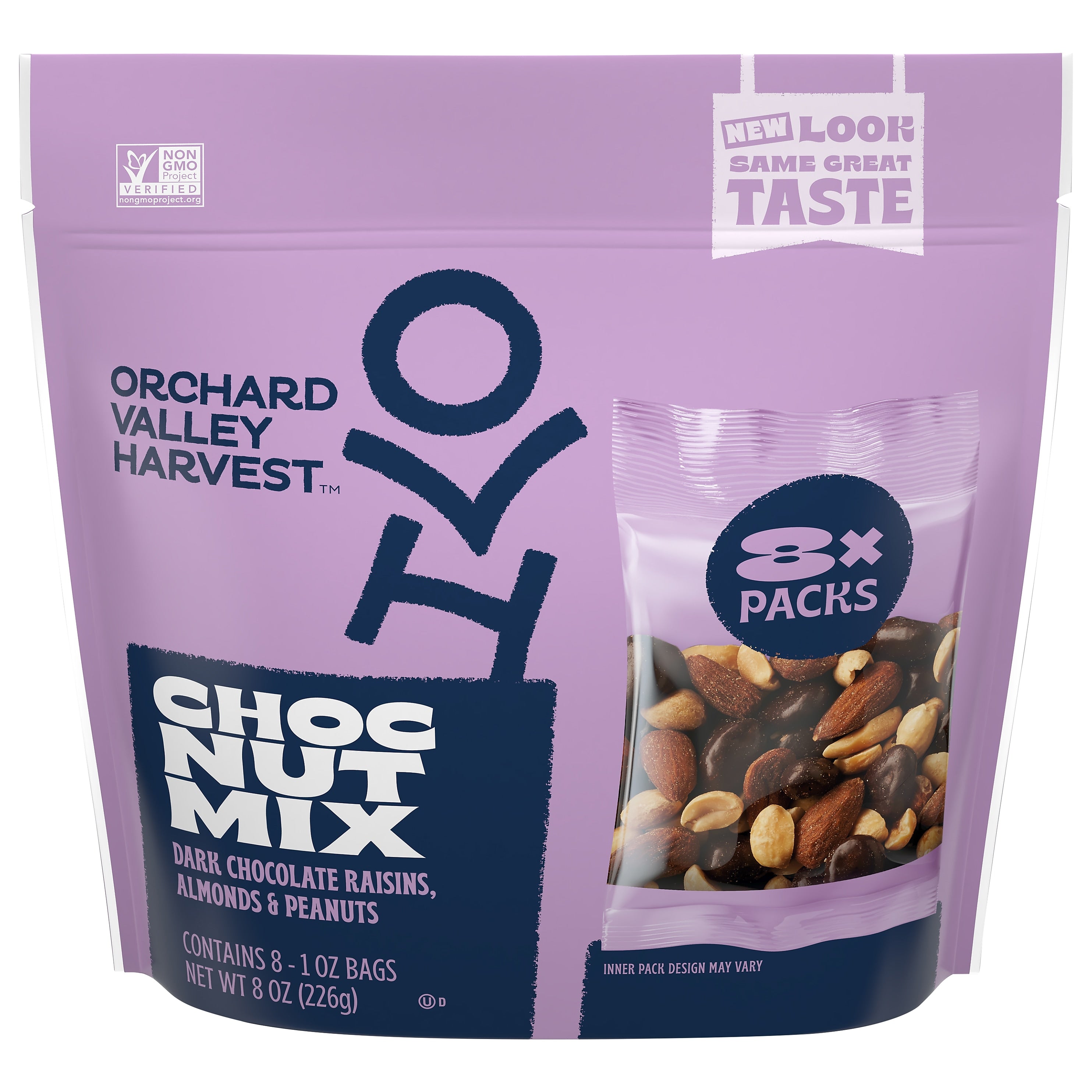 Orchard Valley Harvest Chocolate Nut Mix, 1 oz./8 ct.
