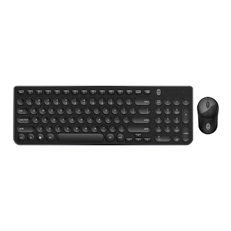 OTM Essentials Pro Wireless Keyboard & Optical Mouse Combo, Black