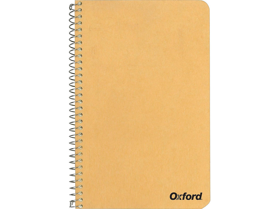 Oxford 1-Subject Professional Notebooks, 8.5" x 11", College Ruled, 80 Sheets, Brown