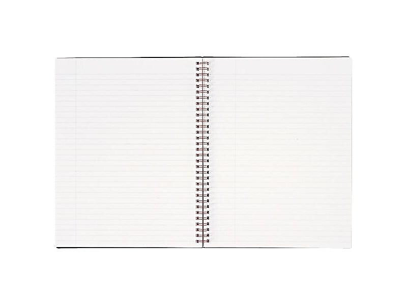 Oxford Black n' Red 1-Subject Professional Notebooks, 8.5