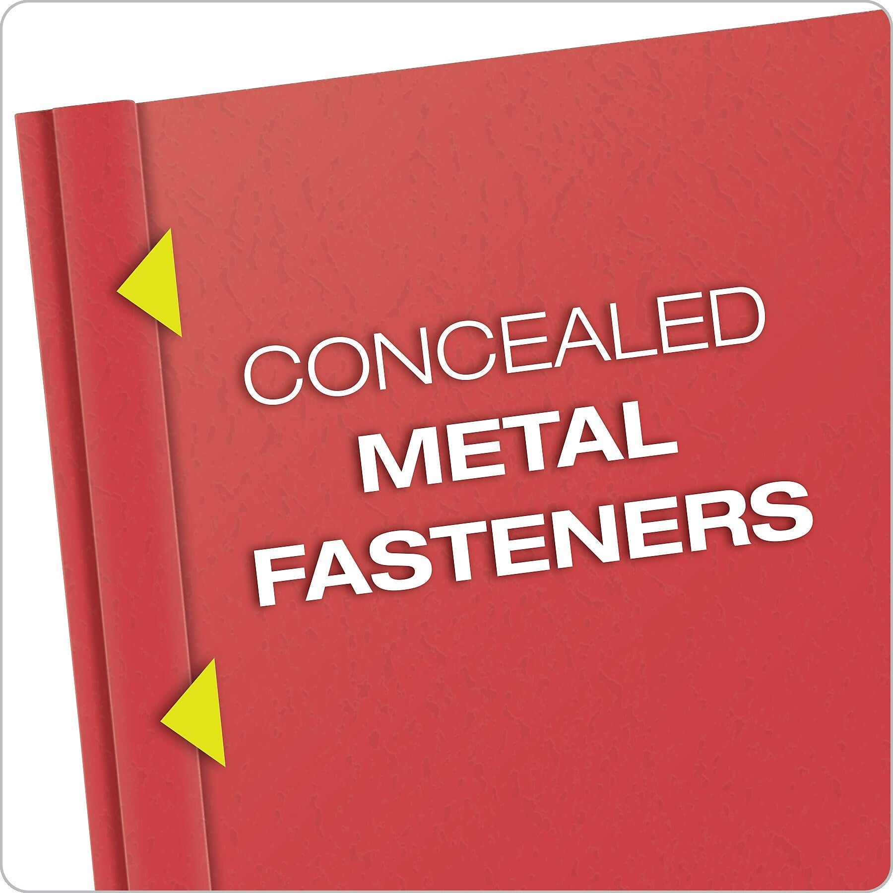 Oxford Clear Front Report Cover, Letter Size, Assorted Colors, 25/Box