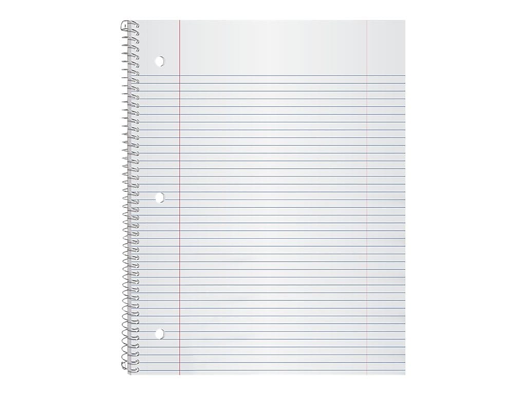 Oxford Earthwise 1-Subject Notebooks, 8.5