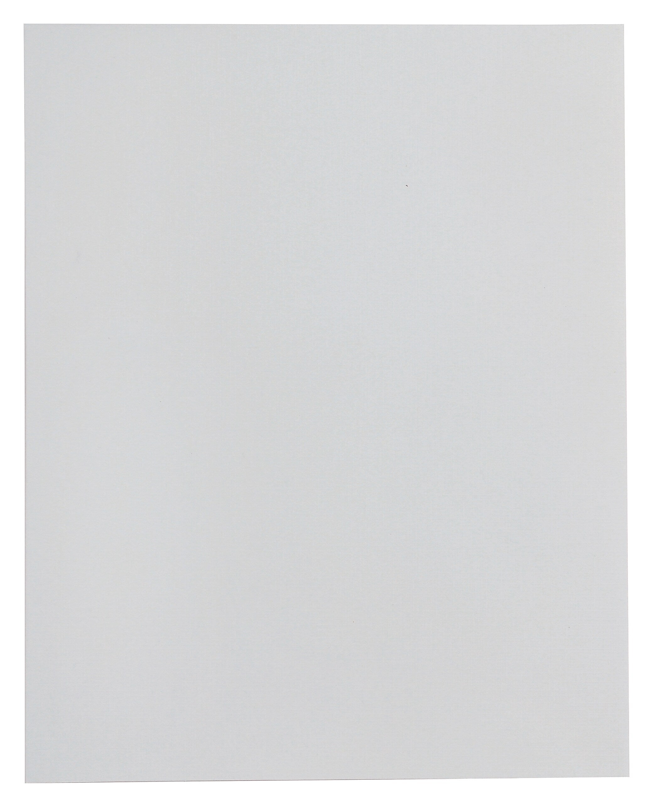 Oxford Linen 2-Pocket Presentation Folders, Gray, 25/Box