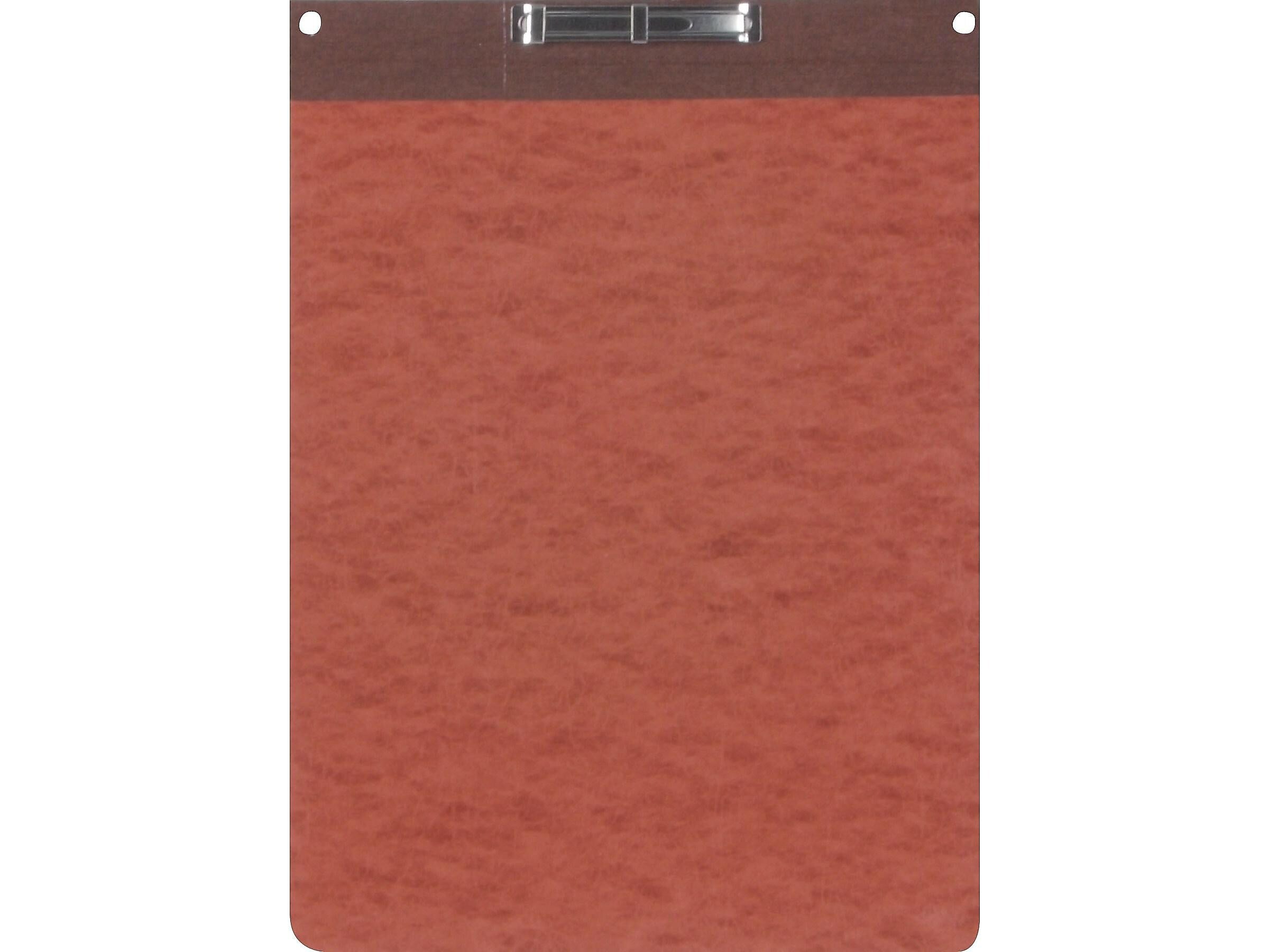 Oxford PressGuard 2-Prong Report Cover, Letter Size, Red/Brown