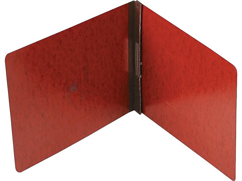 Oxford PressGuard 2-Prong Report Cover, Letter Size, Red/Brown