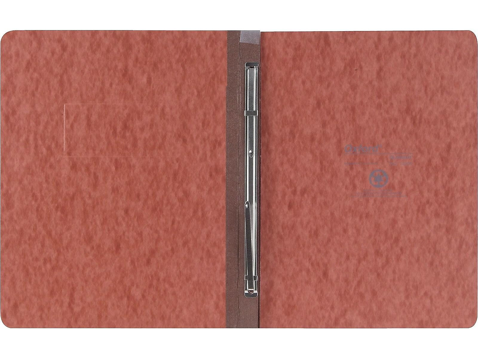 Oxford Report Cover, 2-Prong, Letter Size, Red