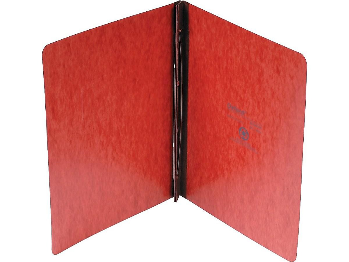 Oxford Report Cover, 2-Prong, Letter Size, Red