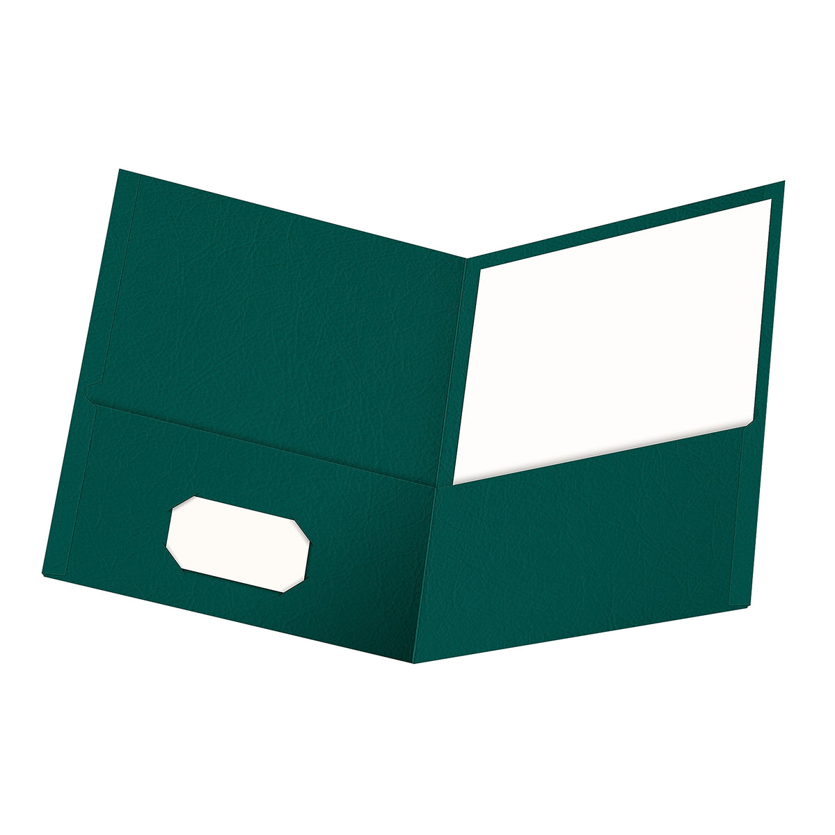 Oxford Twin Portfolio Folders, Teal, 25/Box