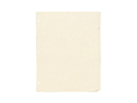 Oxford Write-On Paper 5 Tab Dividers, Manila, 20 Sets/Box