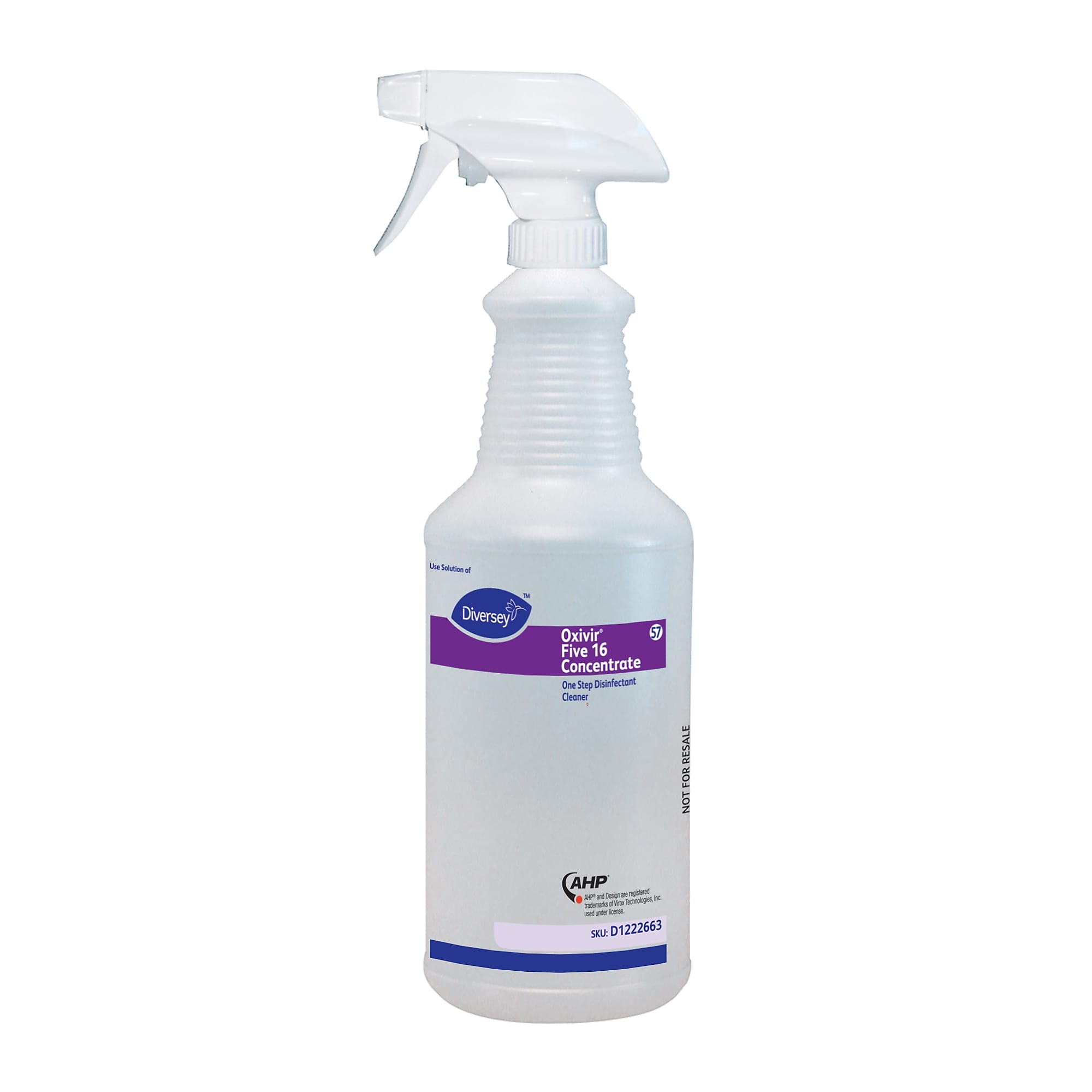 Oxivir Five 16 Concentrate Replacement Spray Bottle, 32 Oz.