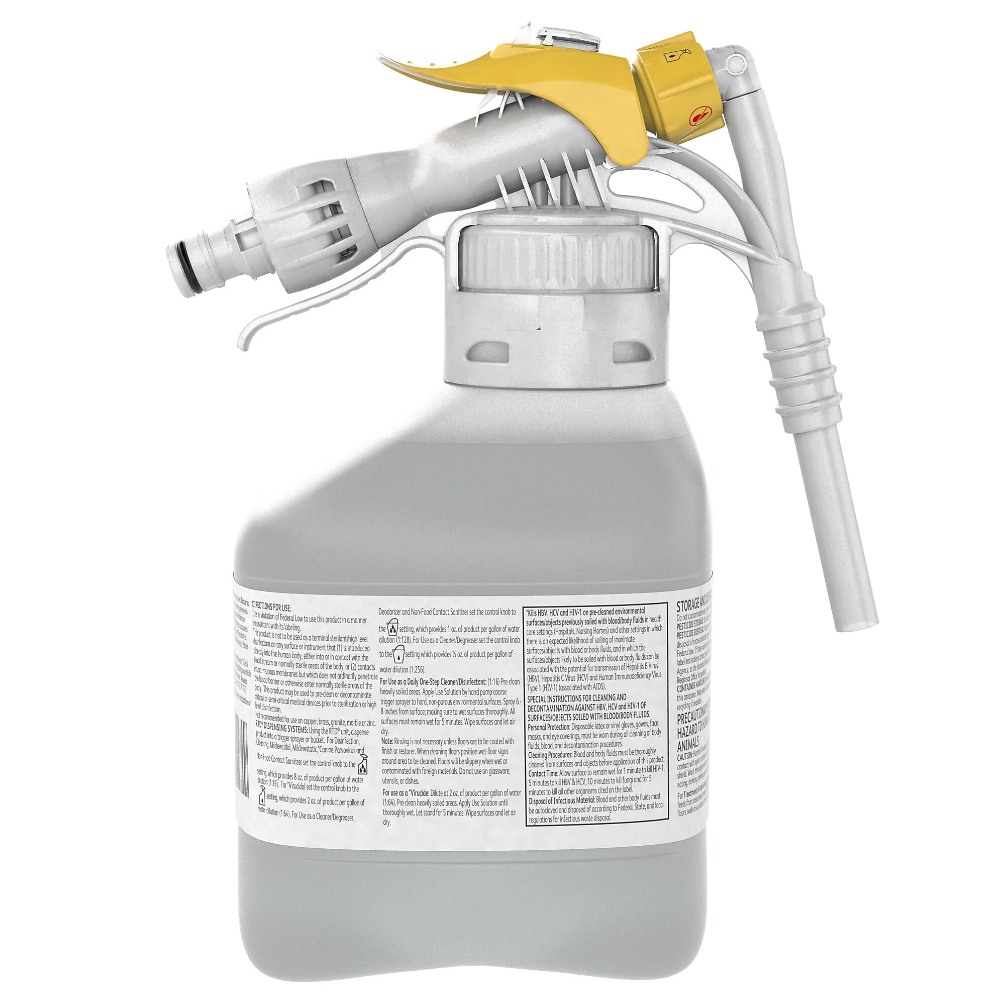 Oxivir Five 16 Diversey RTD Disinfectant, Liquid, 50.7 Oz., 2/Carton