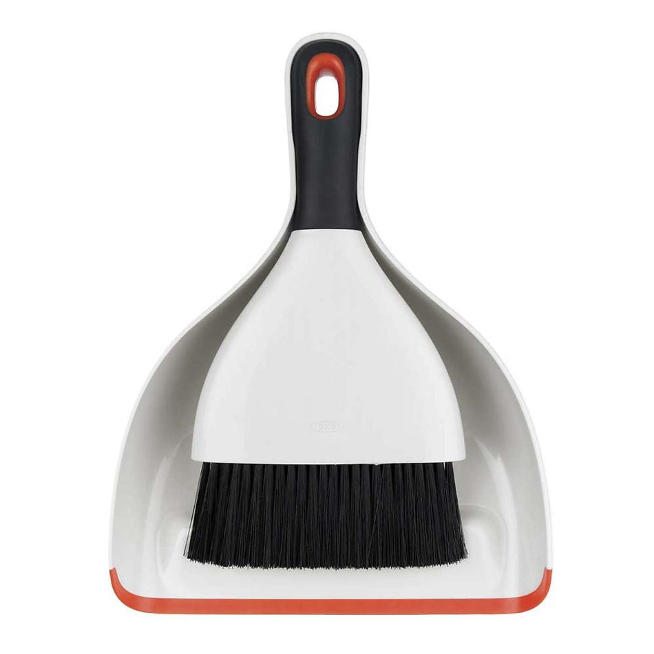 OXO Good Grips Handheld Dustpan and Brush, White