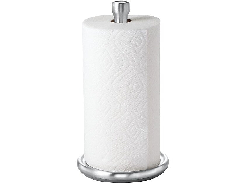 OXO Good Grips Kitchen Paper Towel Holder, Gray/Silver